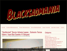 Tablet Screenshot of blacksadmania.com